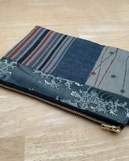 Maison Me Oh! : Pochette tissus japonais motifs pois rayures / vagues